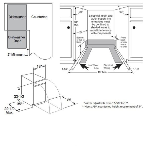 spacemaker dishwasher