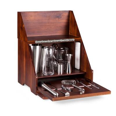 Legacy Madison Acacia Table Top Bar