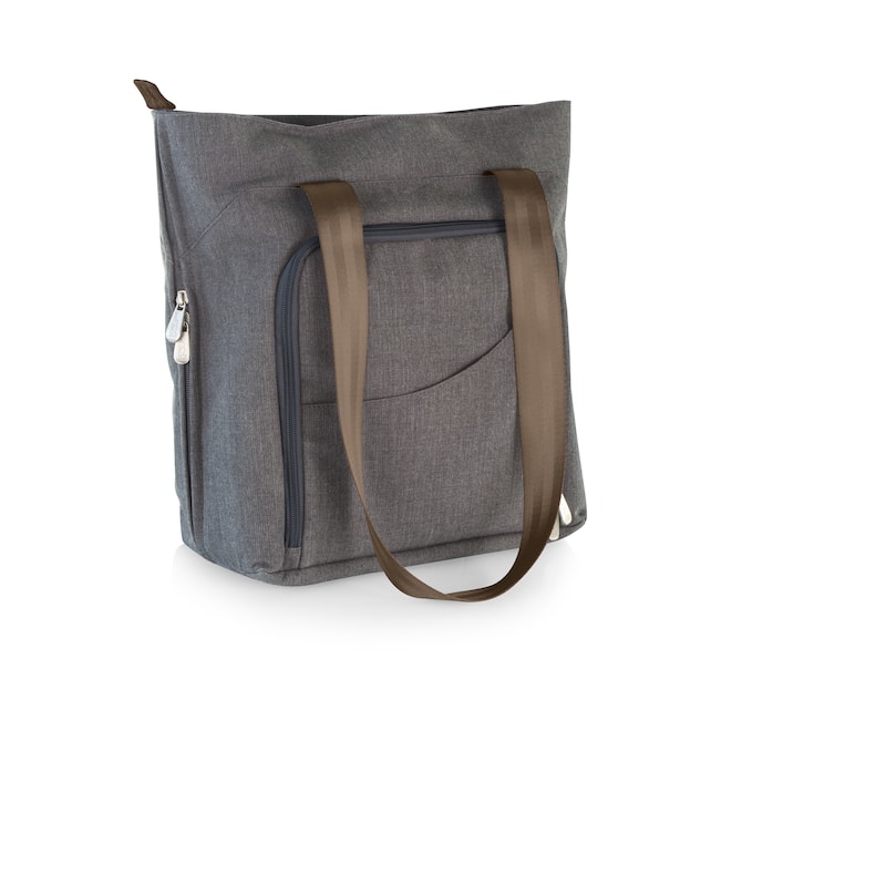 Picnic Time Grey Sonoma Wine and Cheese Tote