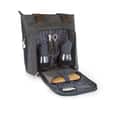 Picnic Totes that Match Picnic Basket Set for 4 Person, Includes Silverware, Glasses