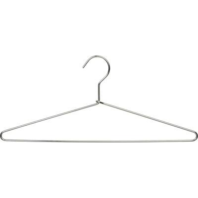 Polished Chrome Metal Suit Hanger (Box of 25)