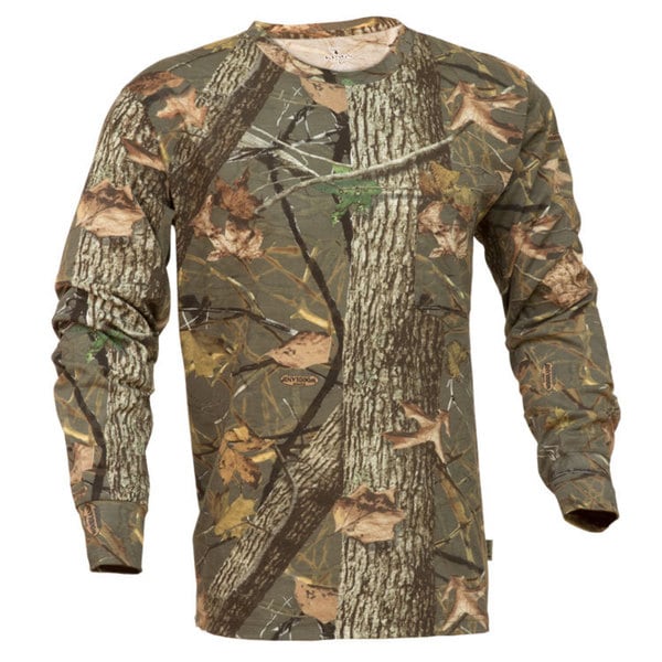 Kings Camo Classic Woodland Shadow Long Sleeve Hunting Tee