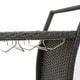 Bahama Outdoor Wicker Bar Cart with Tempered Glass Top by Christopher Knight Home - Thumbnail 13