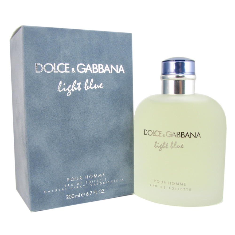 dolce & gabbana light blue pour homme men's cologne