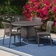 preview thumbnail 13 of 15, Bertha Outdoor 5-piece Wicker Dining Set by Christopher Knight Home