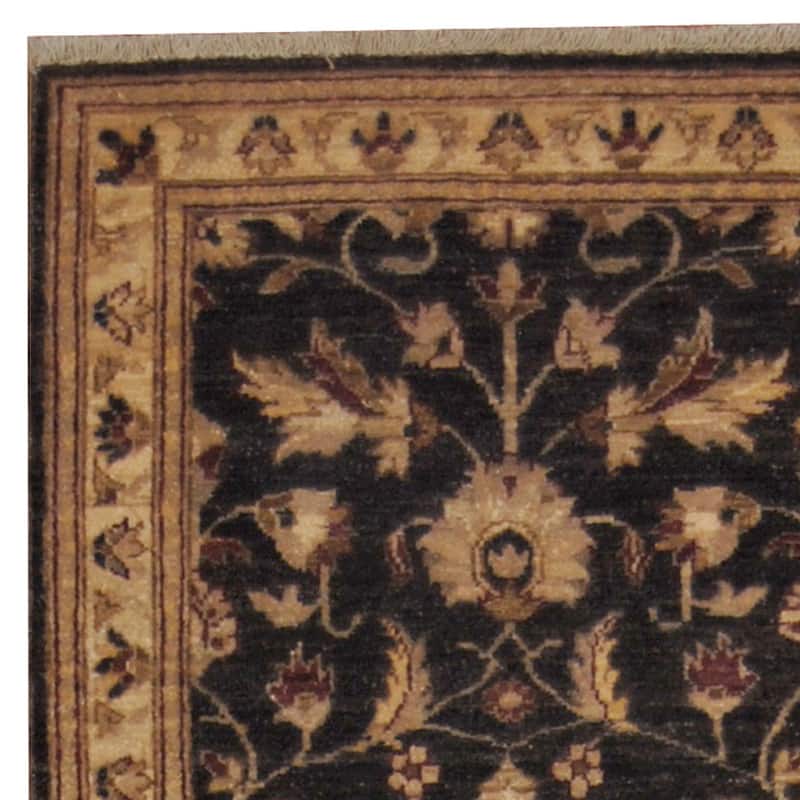 HERAT ORIENTAL Handmade One-of-a-Kind Vegetable Dye Oushak Wool Runner - 2'8 x 10'