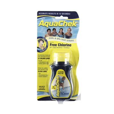 AquaChek Spa 6-in-1 Test Strips for Spas and Hot Tubs - Multi