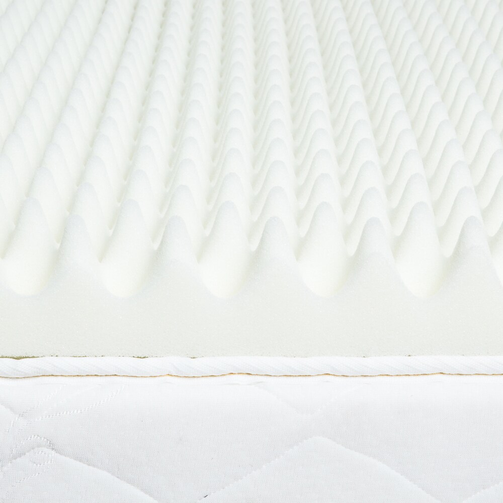 Slumber Solutions Highloft Cool 3-inch Memory Foam Mattress Topper - On  Sale - Bed Bath & Beyond - 4796651