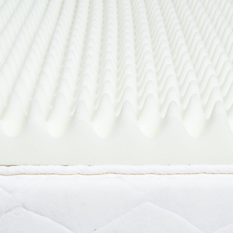 Slumber Solutions Dorm Highloft 3-inch Memory Foam Mattress Topper