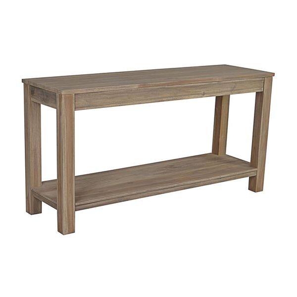 Morton Brown Rectangle Console Table - Overstock - 10131969