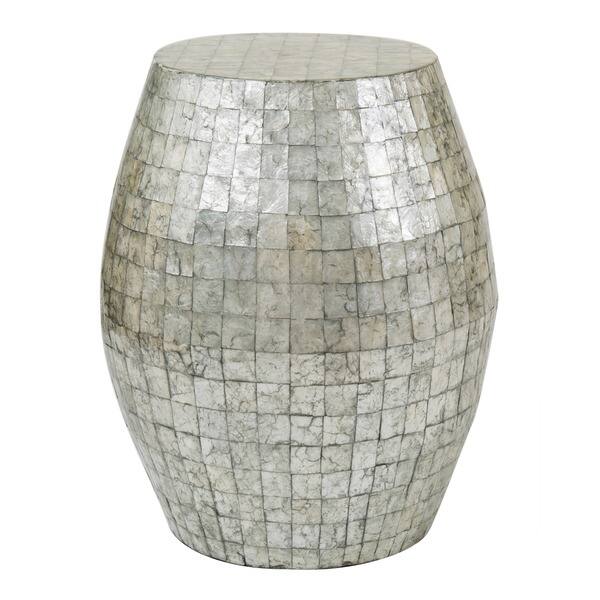 Baldwyn Grey Round Side Table Overstock 10132174