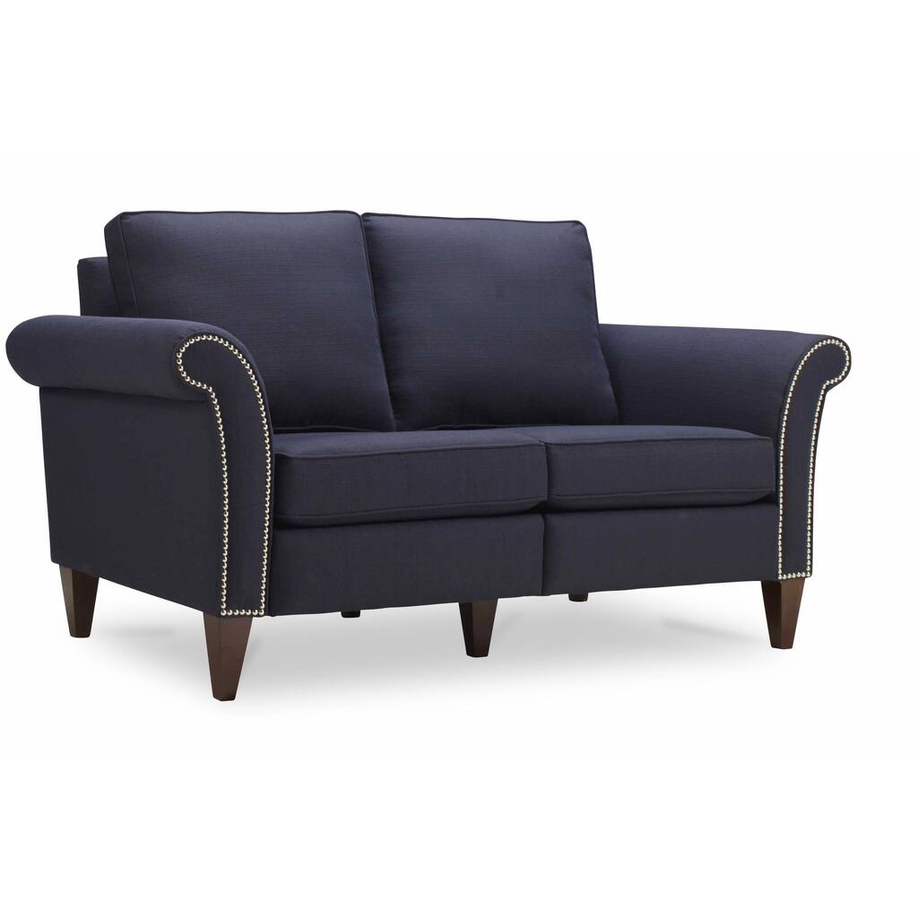 Pippa Midnight Blue Loveseat