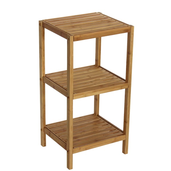 Bamboo Natural Spa 3 shelf Tower   17270163   Shopping