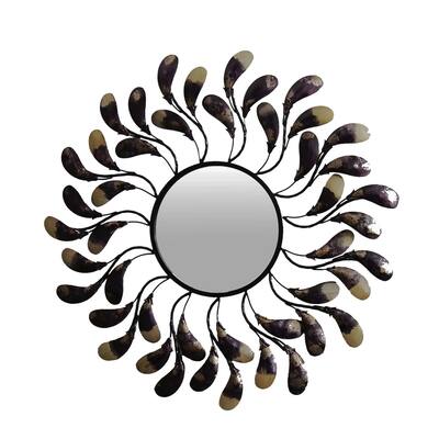Gallerie Décor 'Starburst' Metal Wall Mirror