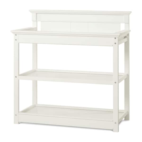 slide 2 of 2, Child Craft Bradford Changing Table, Matte White