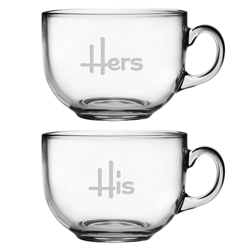His and Hers Jumbo Coffee Mug (Set of 2)