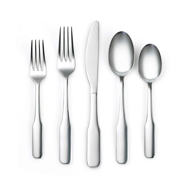 Corelle Coordinates Noah Mirror 60-Piece Flatware Set