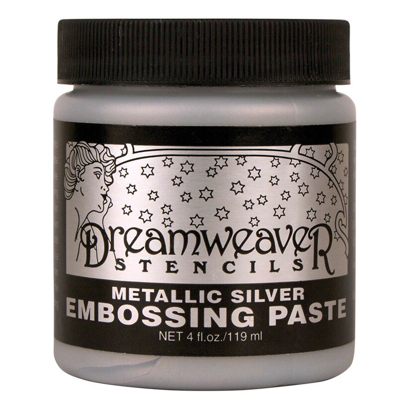 Shop Dreamweaver Embossing Paste 4ozSilver Free Shipping On Orders