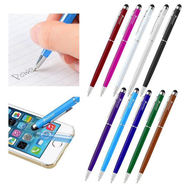 Insten 2 in 1 Capacitive Touch Screen Stylus Ball Pen For Cellphone