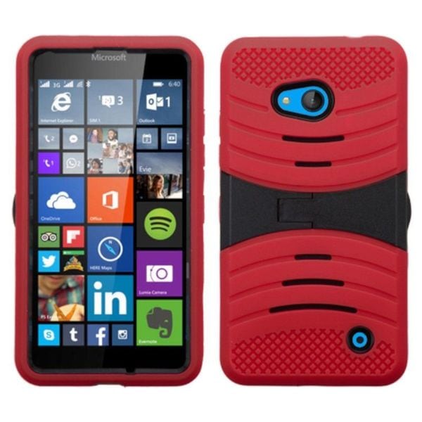 Insten Wave Symbiosis Soft Silicone/ PC Dual Layer Hybrid Rubber Phone