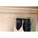 preview thumbnail 5 of 3, Polished Chrome Metal Top/Suit Hanger (Box of 100)