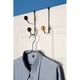 preview thumbnail 4 of 3, Polished Chrome Metal Top/Suit Hanger (Box of 100)