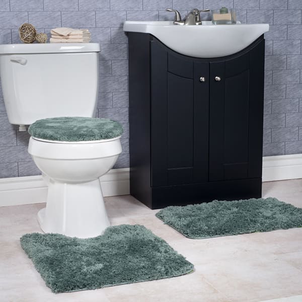 Shop Windsor Home 3 Piece Plush Non Slip Bath Rug Set 24 X 17 On Sale Overstock 10139170