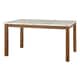 preview thumbnail 4 of 3, Simple Living Edina Dining Table - Walnut
