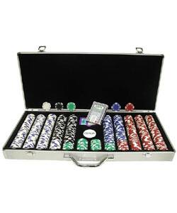 Royal Suited 650-piece Poker Chip Set with Aluminum Carrying Case