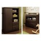preview thumbnail 1 of 1, Angel Espresso Changing Table with Drawers