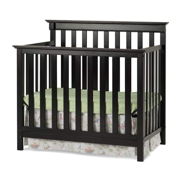 slide 2 of 6, Child Craft Bradford Mini 4-in-1 Convertible Crib and Mattress