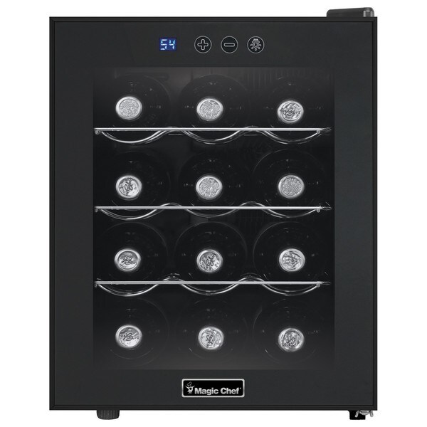 magic chef 8 bottle countertop wine cooler