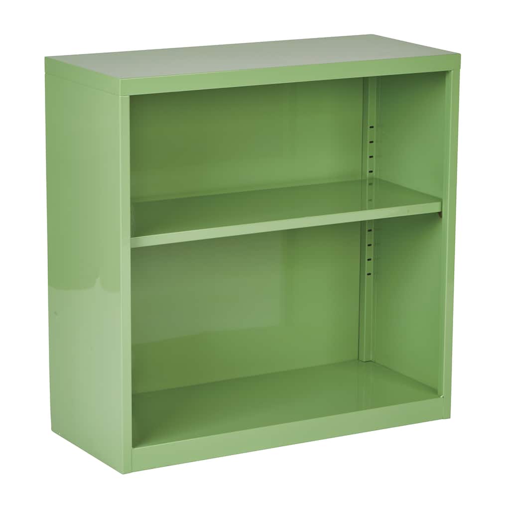 OSP Home Furnishings 28" Fun Color Metal Bookcase