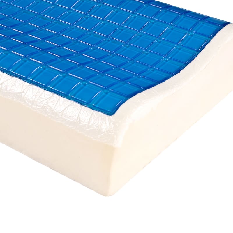 Windsor Home Contour Gel Memory Foam Pillow with Removeable Cover