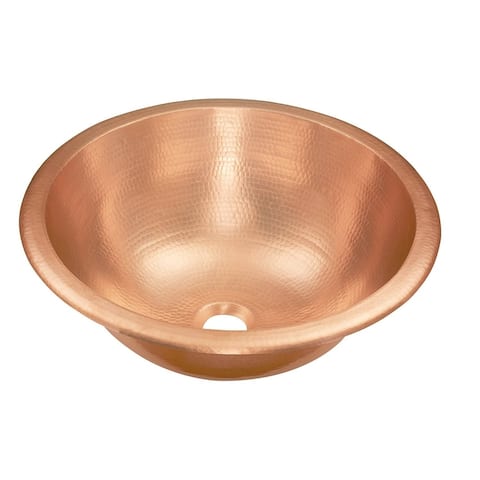 Sinkology Born 16" Dual Mount Handmade Pure Copper Sink