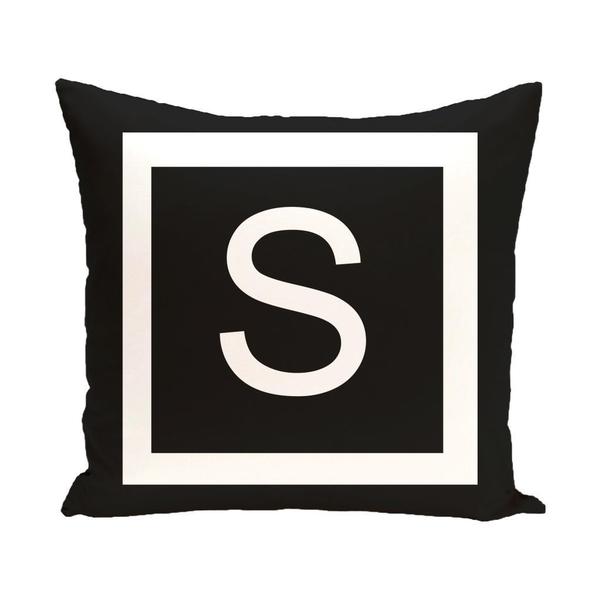 monogrammed bed rest pillow