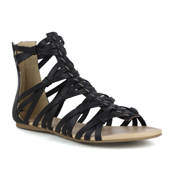 Shop Mark and Maddux Women's Brandon-02 Gladiator Strappy Sandal - Free ...