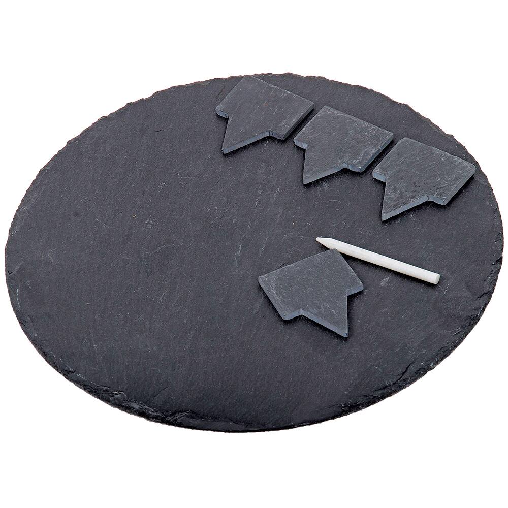 KitchenWorthy Slate Serving 6-piece Set