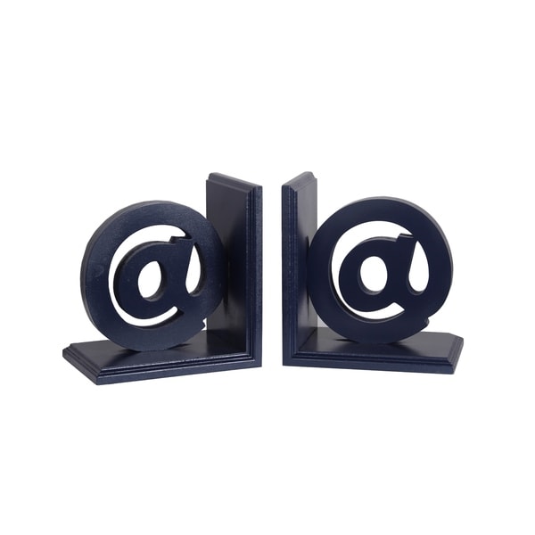 @' Shaped Bookends (Set of 2)
