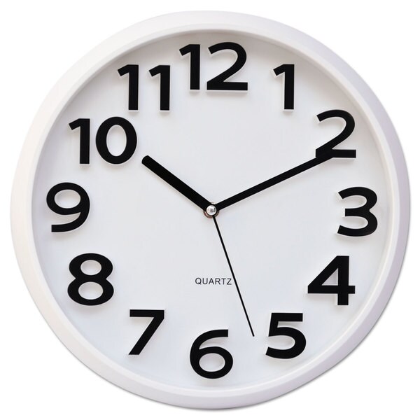 Universal White Round Wall Clock