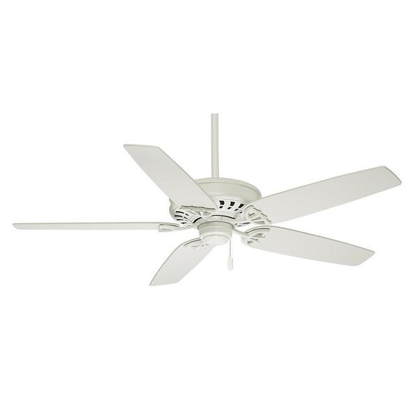 Casablanca 54" Concentra Ceiling Fan with Pull Chain - Snow White - Snow White. Opens flyout.