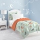 preview thumbnail 1 of 4, Dream Factory Woodland Friends Twin Bed in a Bag with Sheet Set