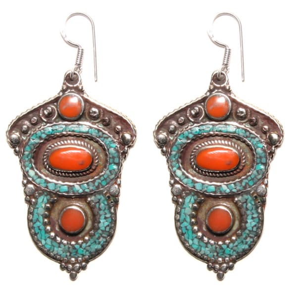 Elegant Tribal Style Earrings (Nepal)   Shopping   Great