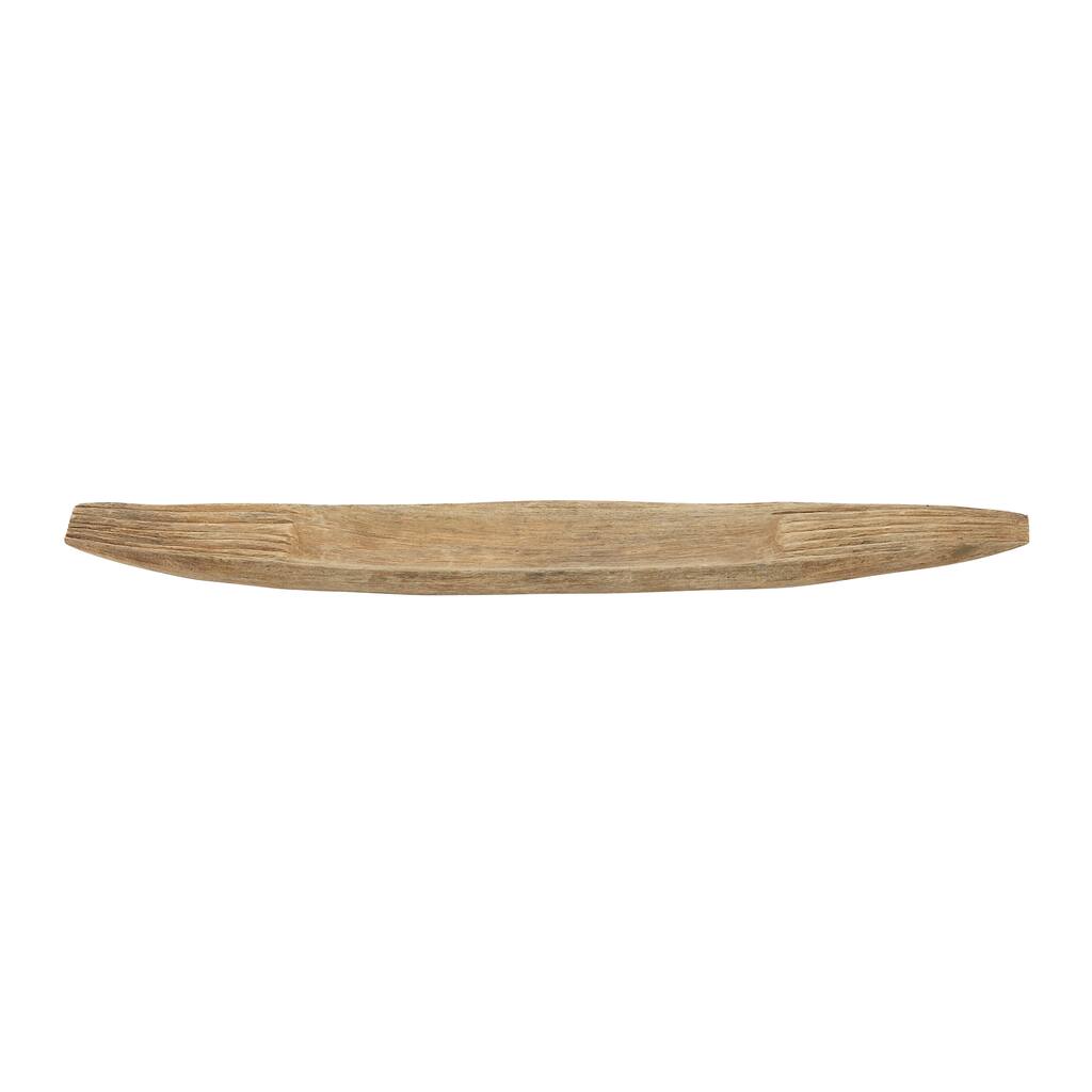 Natural Wood Ship Bowl
