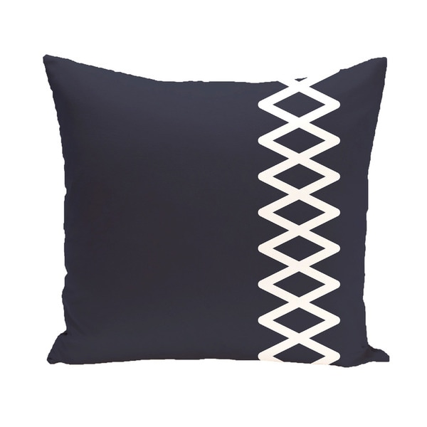 Fence Print 20 x 20-inch Decorative Outdoor Pillow