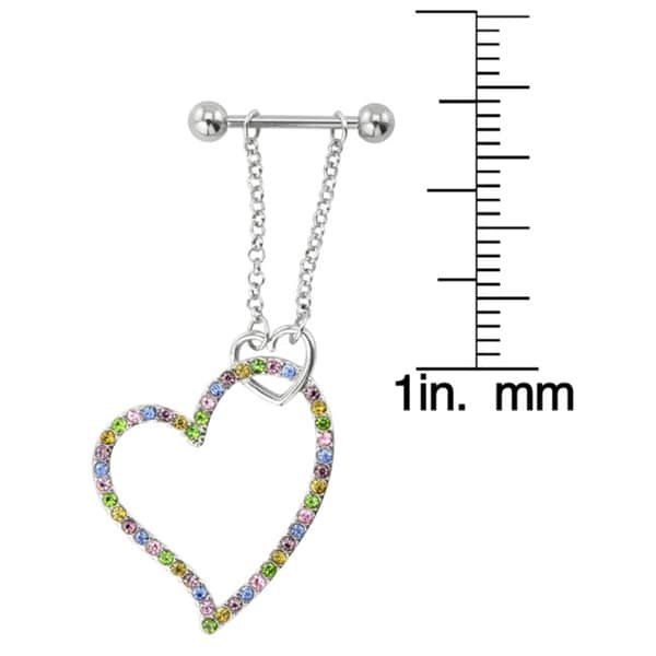 2 PC 20G Steel 1.5mm //3mm Ball L Bend Shape Nose Stud Ring Fishtail Body Jewelry