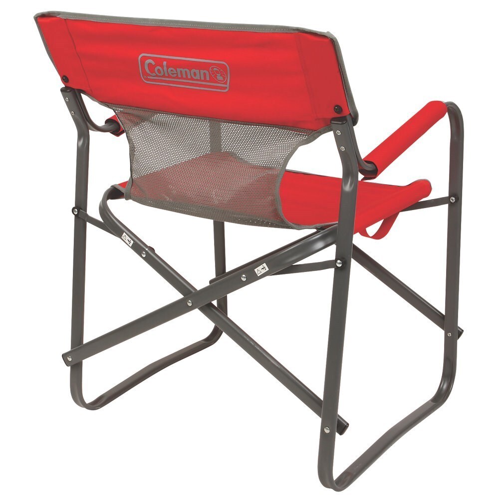 coleman sling chair red