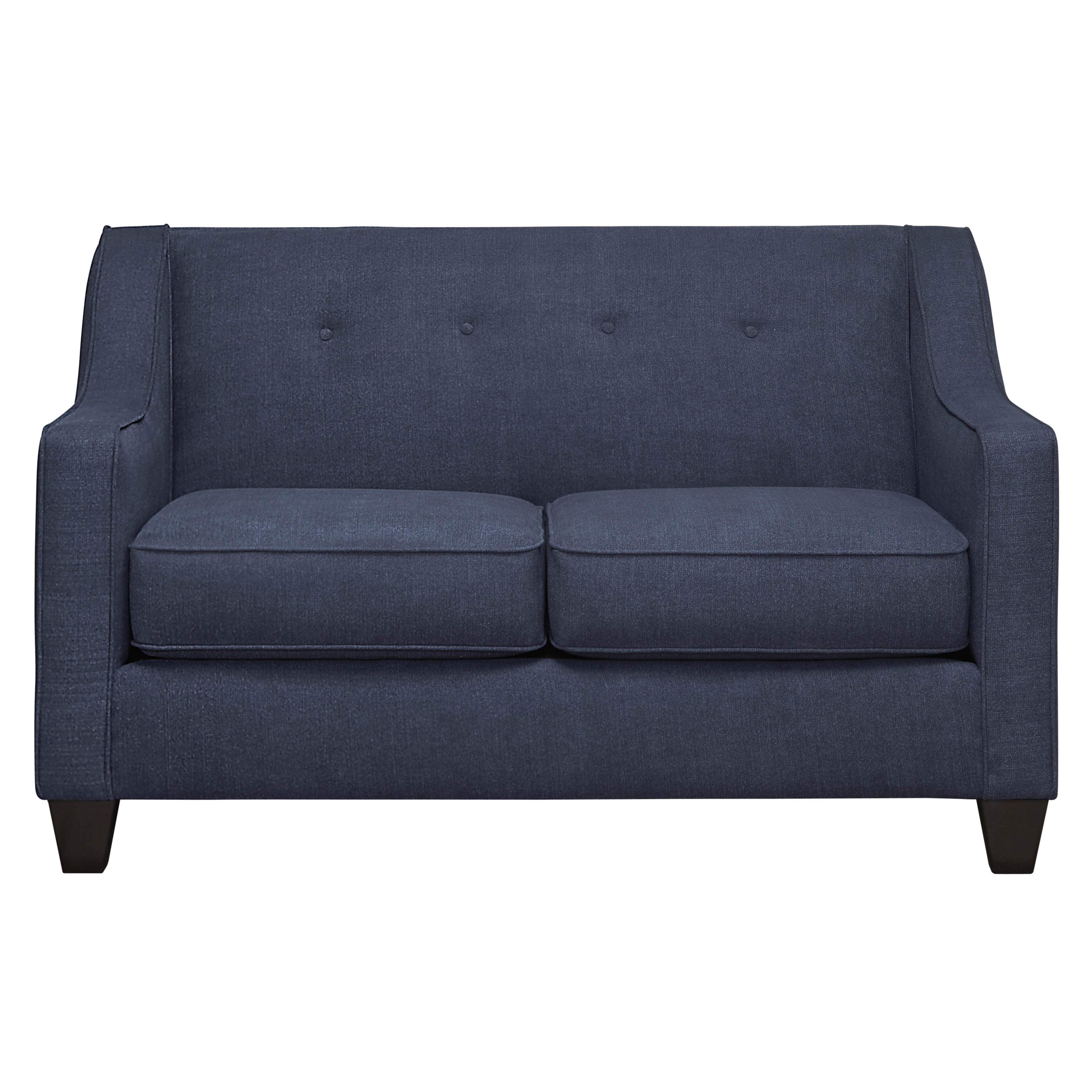 Art Van Axis Navy Loveseat Overstock 10154395