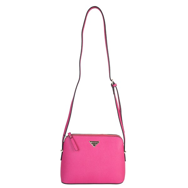 Mllecoco Genuine Leather Signature Crossbody Handbag - M