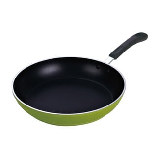 Cook N Home 12-inch Nonstick Frying Pan/ Saute Pan, Induction Compatible Bottom, Green